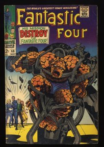 Fantastic Four #68 VG+ 4.5 Marvel Comics