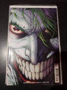 JUSTICE LEAGUE #8 THE JOKER JIM LEE COVER