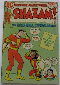 Shazam! #9 (Jan 1974, DC), VG condition (4.0), Mr. Mind appearance
