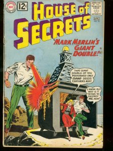 HOUSE OF SECRETS #53 1962 DC COMICS MARK MERLIN'S GIANT G/VG