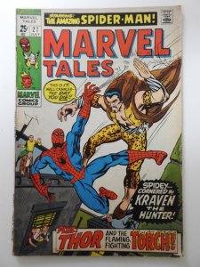 Marvel Tales #27 (1970) W/ Kraven The Hunter! Sharp VG+ Condition!