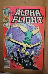 Alpha Flight #4 (1983) newsstand