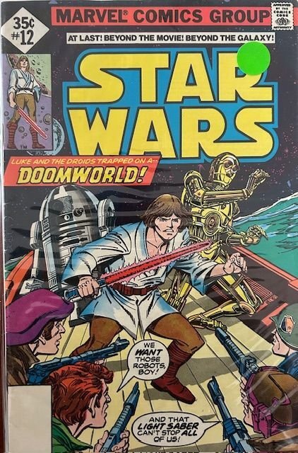 Star Wars #7 #9 #11 #12 (1978) LOT 6 issues