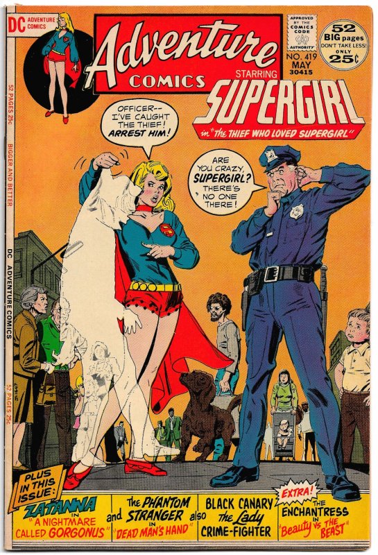 ADVENTURE COMICS #418-19 (Apr-May '72)6.0 FN • Oksner *Toth *Phantom Stranger!