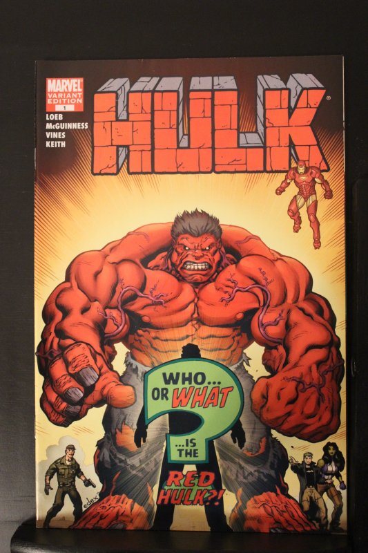 Hulk #1 Rare Hero Initiative Cover (2008)  Super-High-Grade NM Richmond CERT Wow