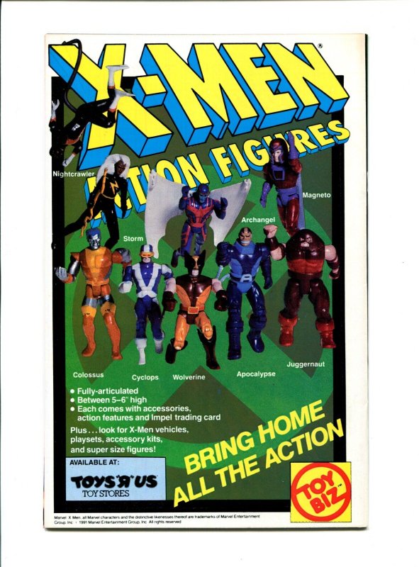 X-Factor #71 - Double Signed by Larry Stroman / KEY (9.0/9.2) 1991