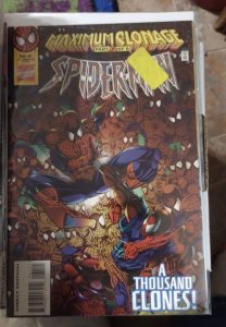 SPIDER-MAN  # 61  1995 MARVEL MAXIMUM CLONAGE  PT 4 SCARLET SPIDER    KAINE