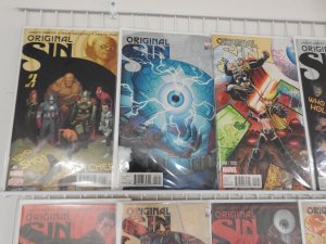 Original Sin #1-8 W/Variants + Orig Sins #1-5 Complete Set! Avg NM- Condition!