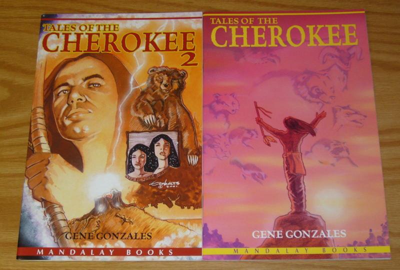 Tales of the Cherokee #1-2 VF/NM complete series - native american myths/legends 