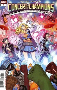 Concert of Champions (2025) #1 NM Javier Garrón Cover