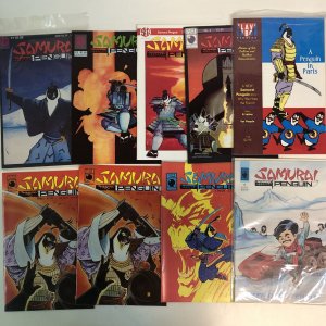 Samurai Pinguin (1988) Set # 1-8 Missing # 7 (VF/NM) Slave Labor Comics