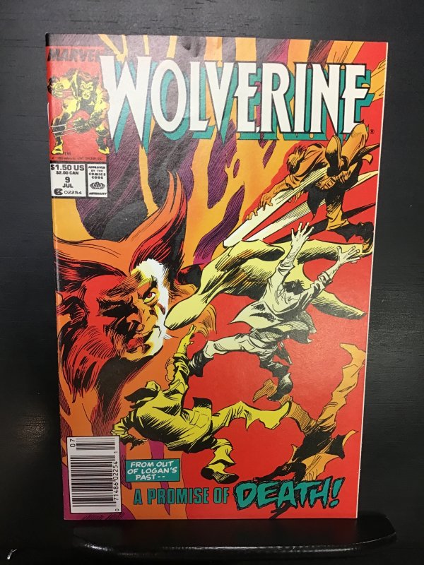 Wolverine #9 (1989)nm