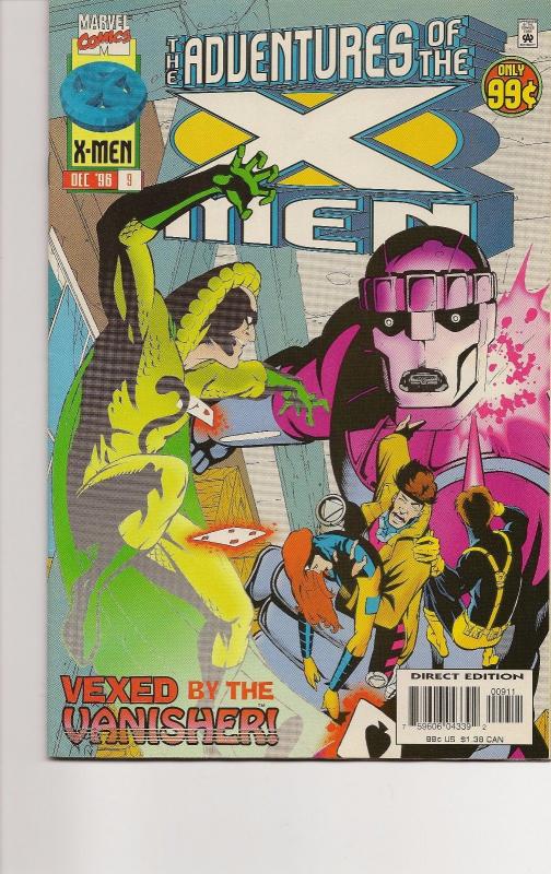 Adventures of the X-Men Apr 1996 to Jan 1997 issues # 1-10 complete