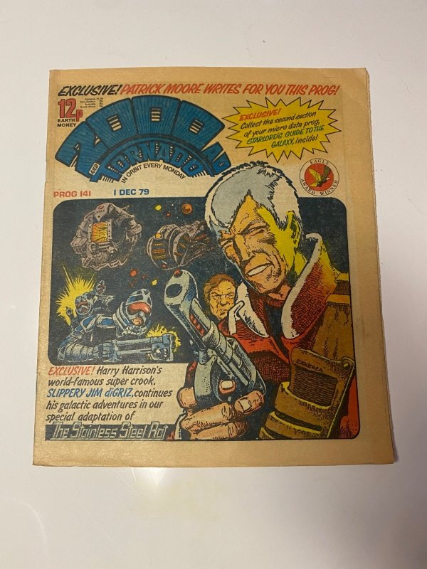 2000 AD Tornado Prog 141 IPC MAGAZINES LTD. UK Comic Newspaper 6 KM48