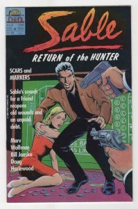 SABLE RETURN OF THE HUNTER #6, VF/NM, Jon, First, 1988 more Indies in store