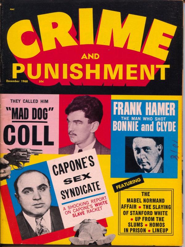 Crime and Punishment 12/1968-ME-Mad Dog Coll-Al Capone-NY gangs-FR/G