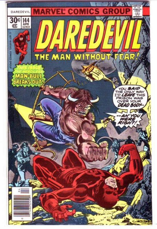 Daredevil #144 (Oct-77) VF/NM- High-Grade Daredevil