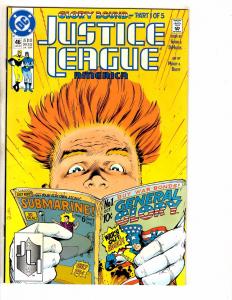 10 Justice League America DC Comic Books # 46 47 48 49 50 51 52 53 54 55 PP8