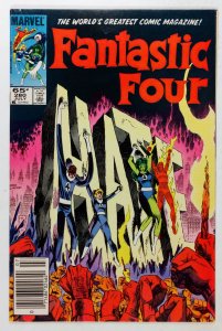 Fantastic Four #280 (1985) NEWSSTAND Sue Storm becomes Malice