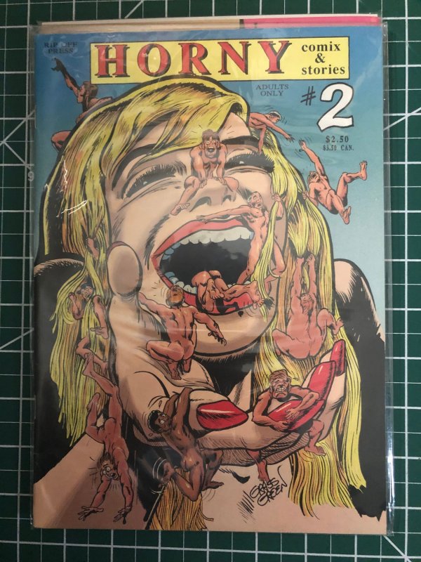 Horny Stories and Comix #1, 2, 3, 4 (1991) complete set.