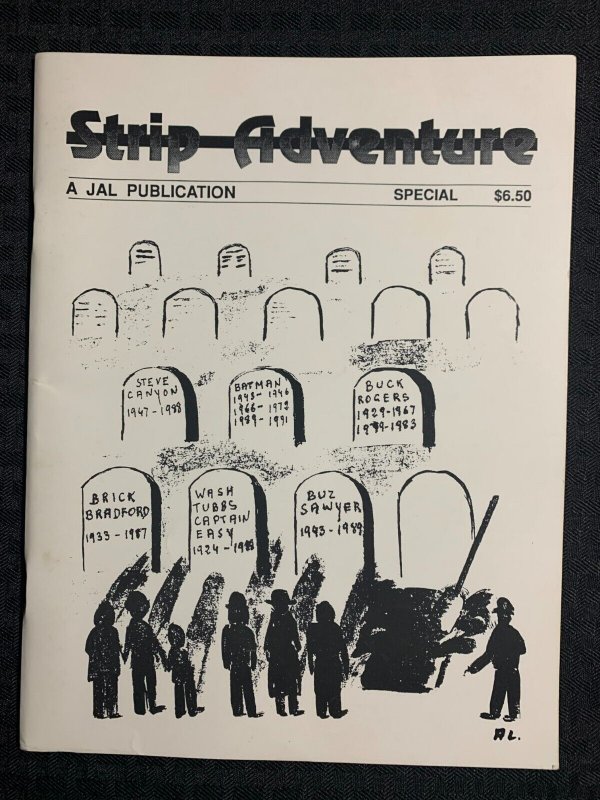 1992 STRIP ADVENTURE SPECIAL Magazine FN+ 6.5 Batman / Buck Rogers