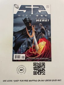 52 Week # 1 NM 1st Print DC Comic Book Batman Superman Flash Catwoman 34 J223