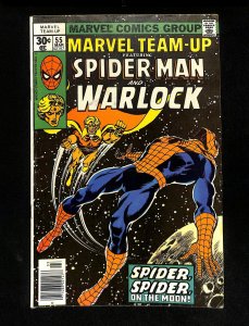 Marvel Team-up #55 Spider-Man Adam Warlock!