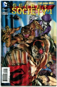 JUSTICE LEAGUE #23.4, NM, Secret Society, 3-D Lenticular cover,more JLA in store