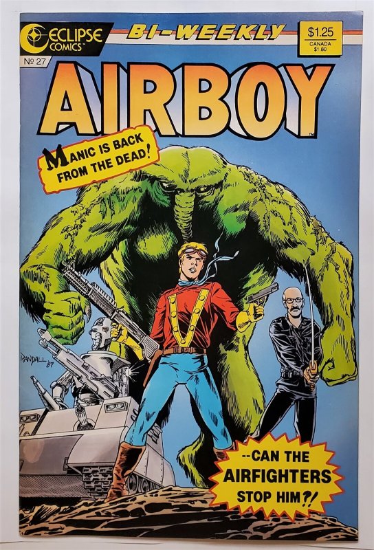 Airboy #27 (Aug 1987, Eclipse) 8.0 VF