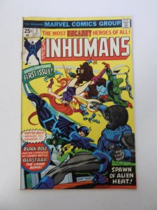 Inhumans #1 VG condition moisture damage, mold