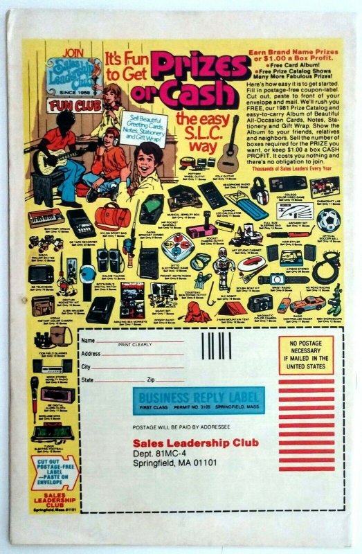 Marvel Team-up #107 RARE MARK JEWELERS EDITION 