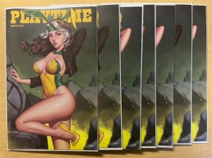 Playtime X-Men '97 Rouge Cosplay 7 Book AP Variant Cover Set Dravacus Goblin