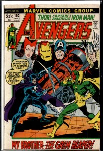 The Avengers #102 (1972) The Avengers
