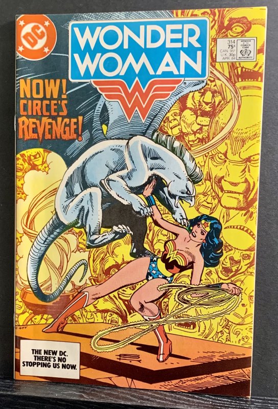 Wonder Woman #314 (1984) Gil Kane Cover Huntress Backup Story