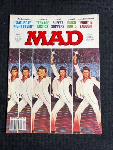 1978 MAD Magazine #201 VG 4.0 Alfred E Neuman / Saturday Night Fever Parody
