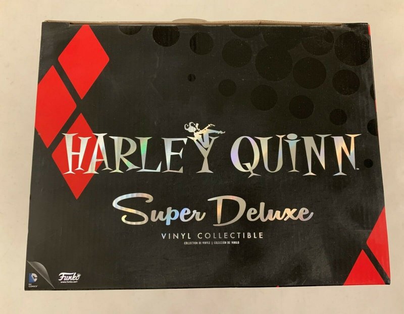 Funko DC Super Deluxe Vinyl Harley Quinn 10-Inch Vinyl Figure 