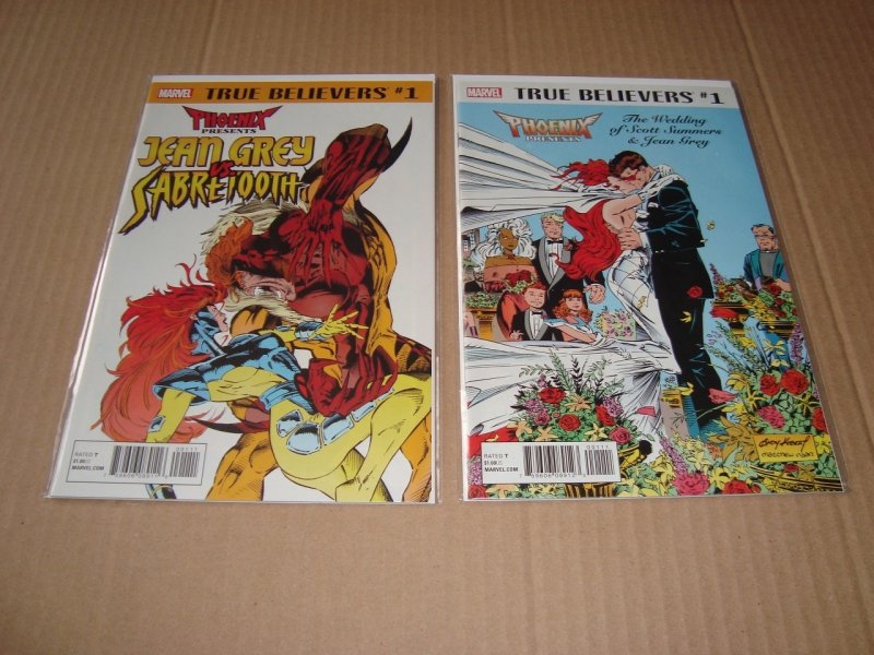 TRUE BELIEVERS PHOENIX LOT OF 9