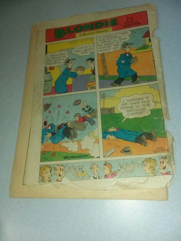 Magic Comics #119 king features 1949 blondie mandrake the magician golden age 