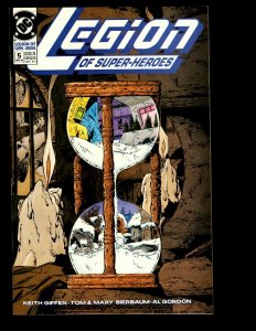 12 Legion Of Super-Heroes DC Comics #1 2 3 4 5 6 7 8 9 10 11 '90 Fantasy GK33