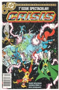 Crisis on Infinite Earths #1 (1985) Newsstand edition