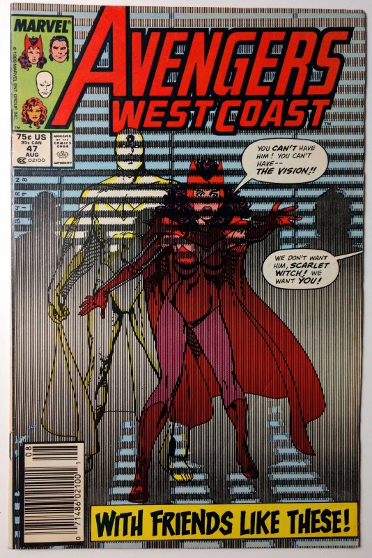 Avengers West Coast #47 (6.0, 1989)