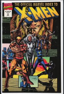 The Official Marvel Index to the X-Men #4 (1994) X-Men