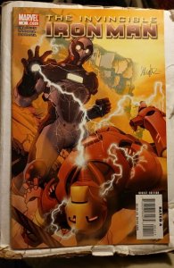 Invincible Iron Man #4 Salvador Larroca Standard Cover (2008) b4