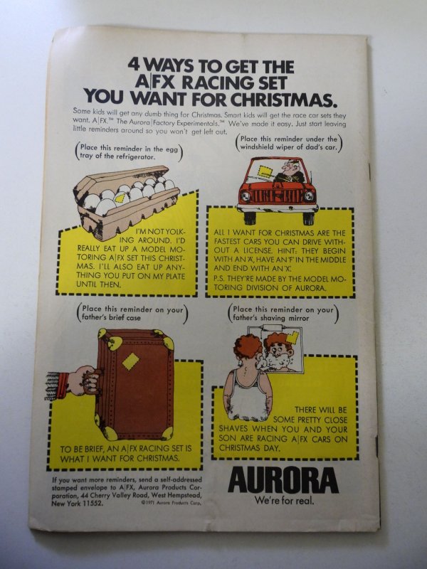 Weird War Tales #3 (1972) VG- Condition three 1/2 tears fc