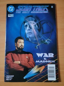 Star Trek The Next Generation #75 Newsstand Variant ~ VF NEAR MINT NM ~ 1995 DC