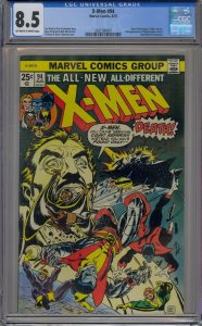 X-MEN #94 CGC 8.5 2ND NEW X-MEN 0007