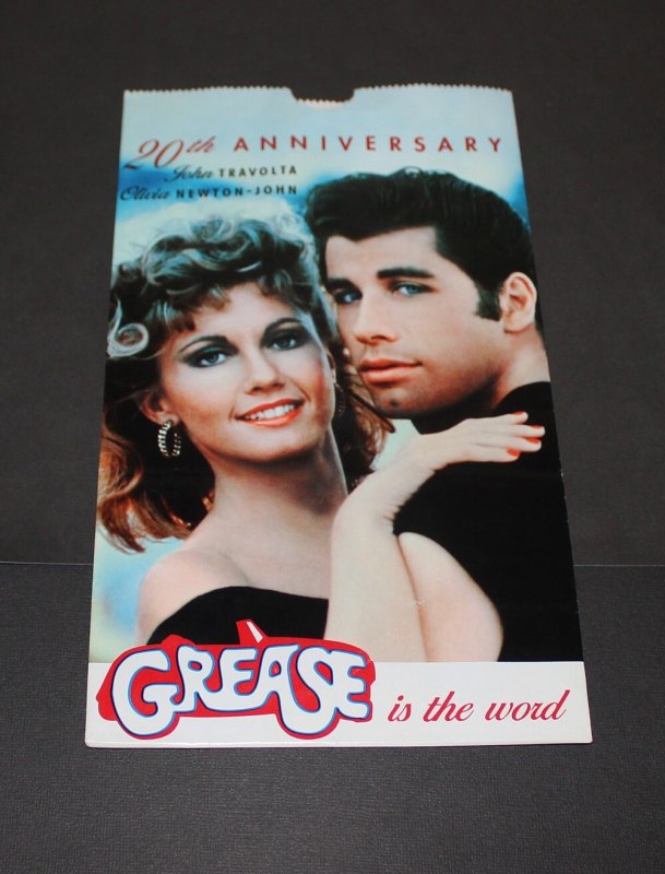 Grease 20th Anniversary Popcorn Theater Bag / 1997