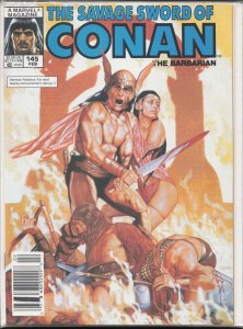 The Savage Sword of Conan #145 (1988) Conan