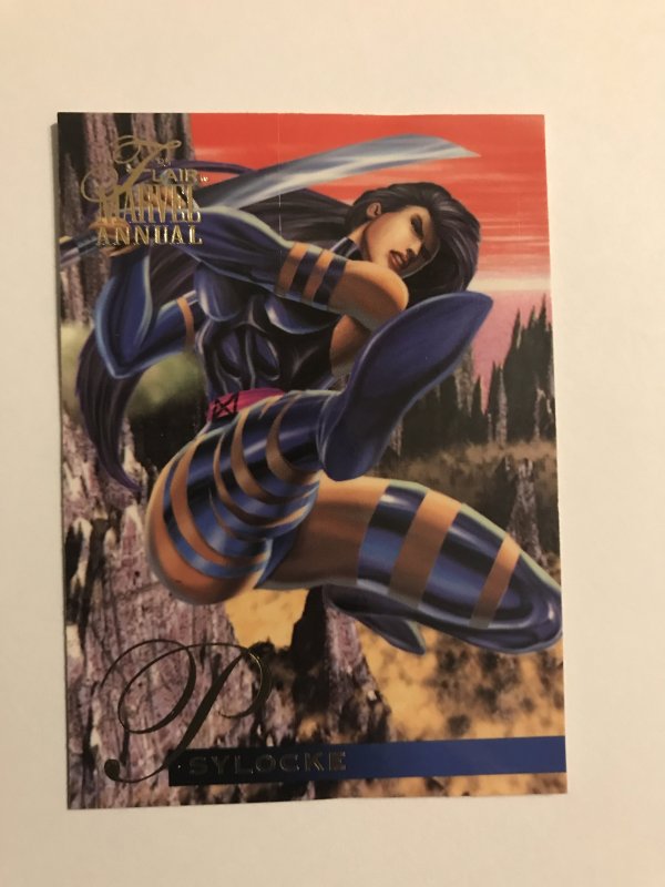 PSYLOCKE #3 card : Marvel Annual 1995 Flair; NM/M;  X-men, base