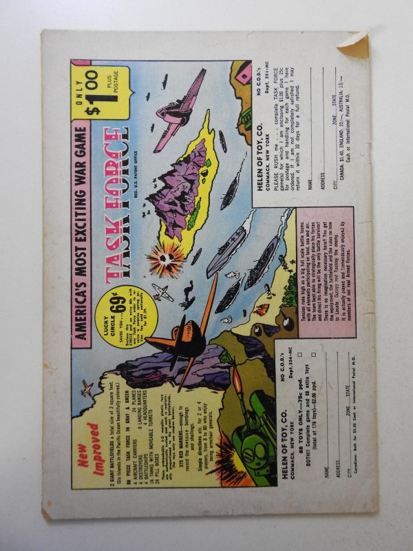 Rip Hunter ... Time Master #27 (1965) GD/VG 1/2 in spine split, moisture stain